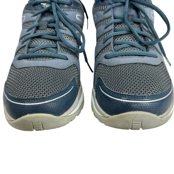 Abeo Axton Men\'s Athletic Shoes Navy and Orange Size 12 main image 5